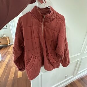 Forever21 Quilted Zip-Up Jacket